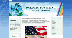 Desktop Screenshot of dolphintoner.net