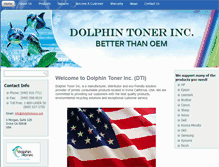 Tablet Screenshot of dolphintoner.net